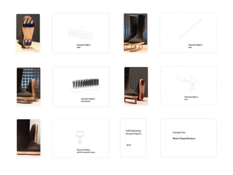 Self-fashioning Escape Objects, 2015