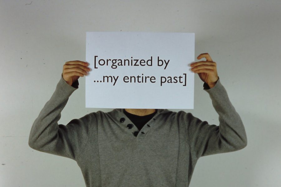 [organised by...my entire past], 2012