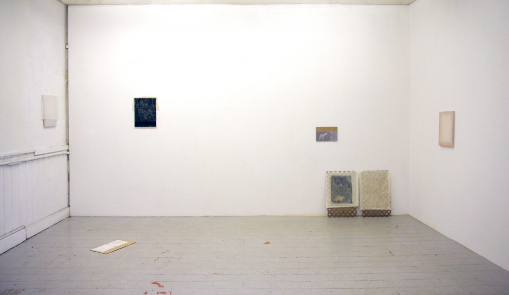 Άποψη της έκθεσης Ian Kiaer's Studio, Bow Arts Center London, 2017
