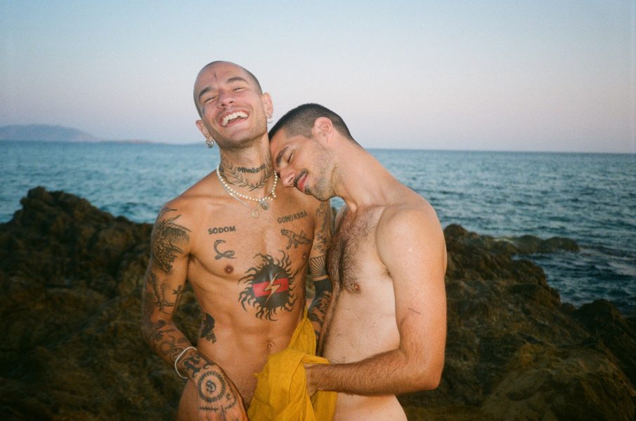Nicolas & Thanos during the big acid trip, 2019