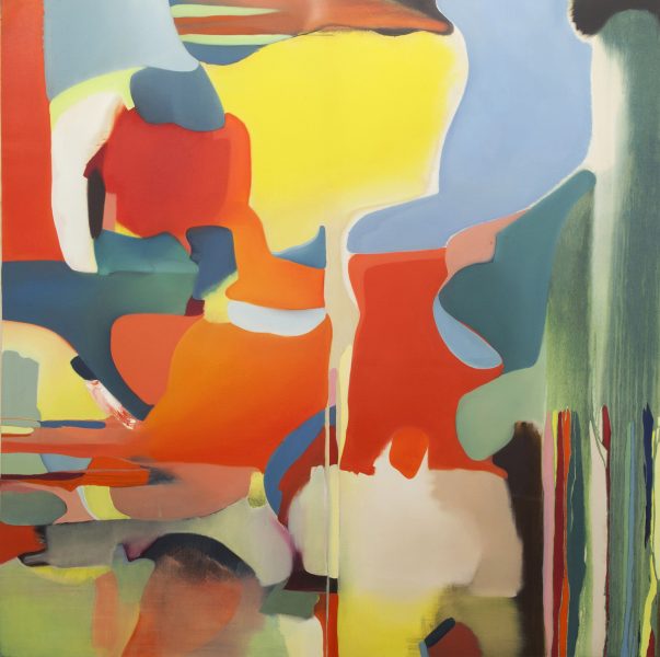 Home, 2016-2019, 185cm x 185cm, Λάδι σε καμβά