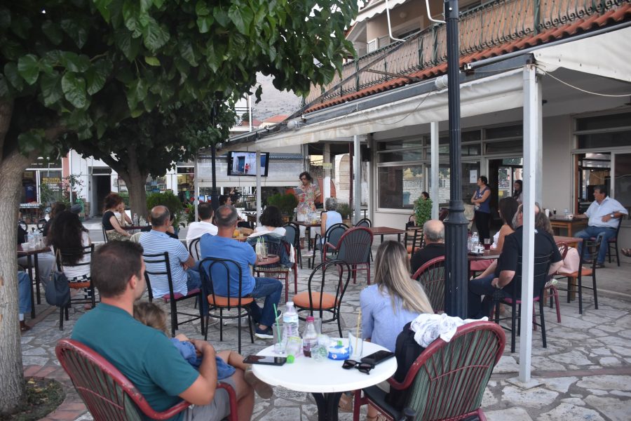 Αφηγηματικές συναντήσεις, 2021, φωτογραφία αρχείου συμμετοχικής δράσης στην Κανδήλα Αιτωλοακαρνανίας