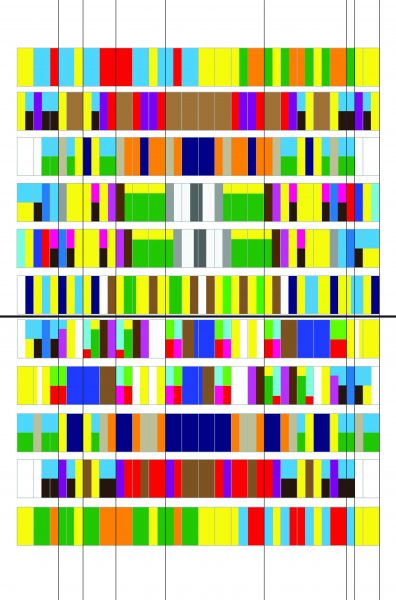 Every day Life, 2019, Graphic Score