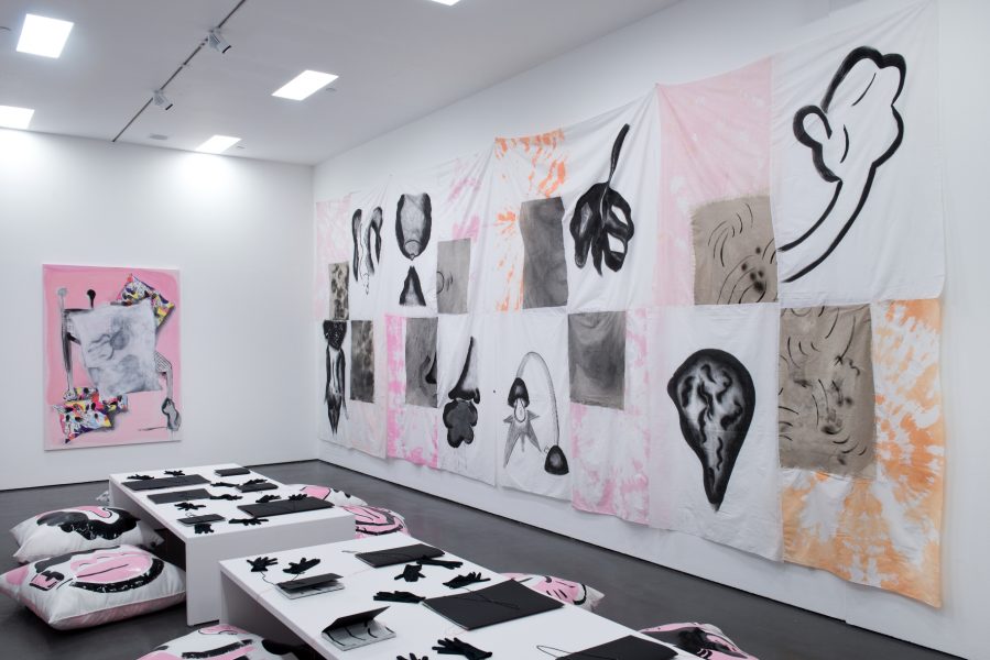 turning forty winks into a decade, 2018, Baltic center of Contemporary Art, άποψη της έκθεσης